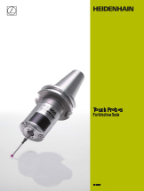 Touch Probes for Machine Tools