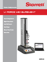 Starrett force systems catalog image
