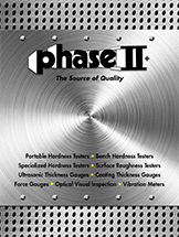 PhaseII 2018 Metrology Catalog