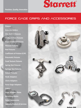 Starrett force Accessories brochure image