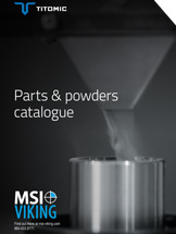 Titomic Parts & Powders Catalog