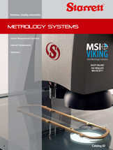 Starrett metrology systems catalog image