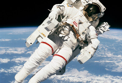 Astronaut Space Walk credit-NASA
